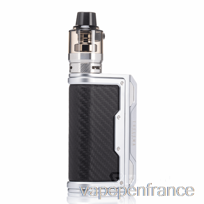 Perdu Vape Thelema Quête 200w Kit De Démarrage Argent / Stylo Vape En Fibre De Carbone